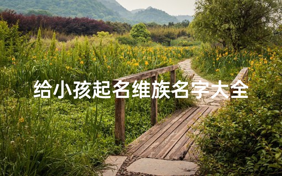 给小孩起名维族名字大全—给小孩起名维族名字大全男孩