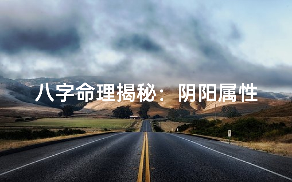 八字命理揭秘:阴阳属性如何解读