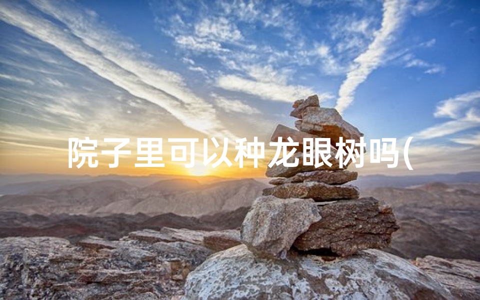 院子里可以种龙眼树吗(风水院子种龙眼,旺运添福好运来)