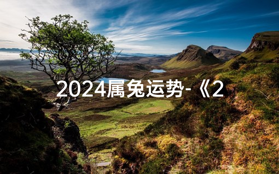 2024属兔运势-《2024生肖兔运势：跃兔腾飞，好运连连》