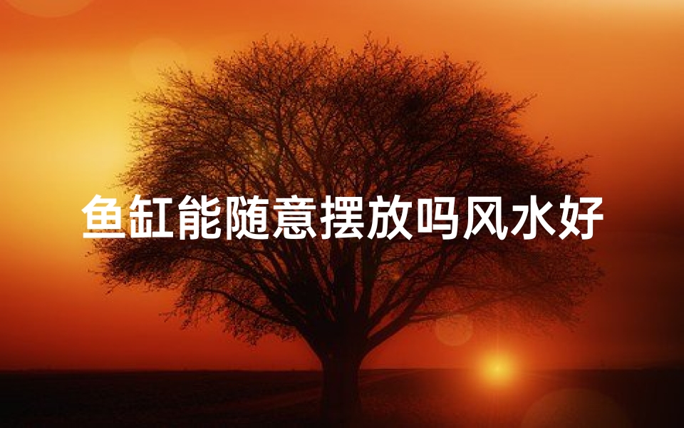 鱼缸能随意摆放吗风水好吗-鱼缸摆放风水解析：随意放置真的好吗？