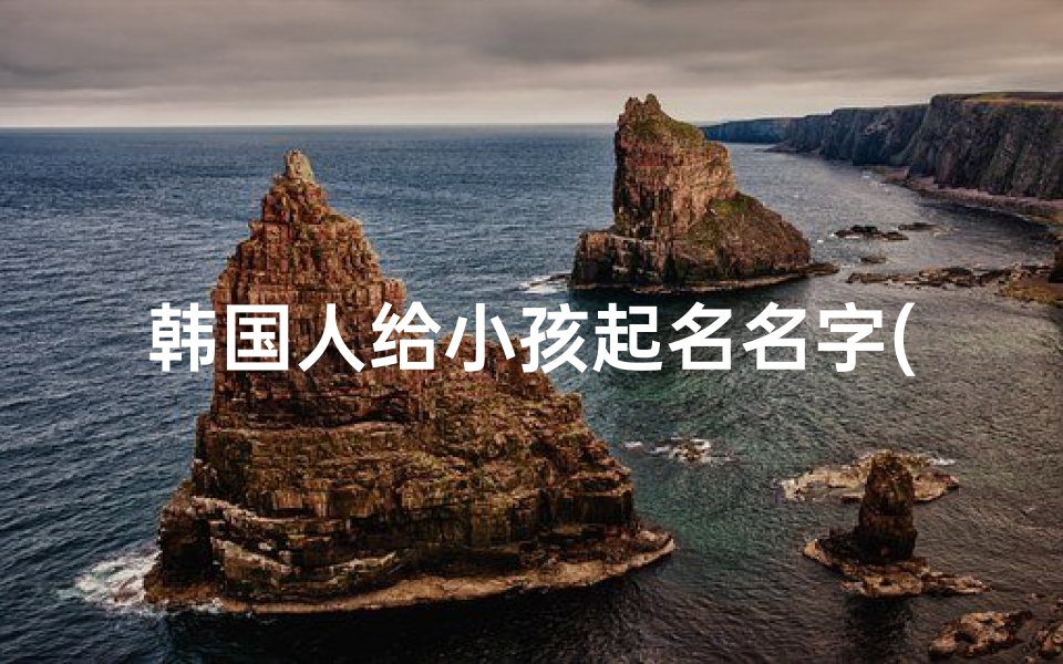 韩国人给小孩起名名字(韩国父母取名奇招:揭秘独特儿童名字背后的文化寓意)