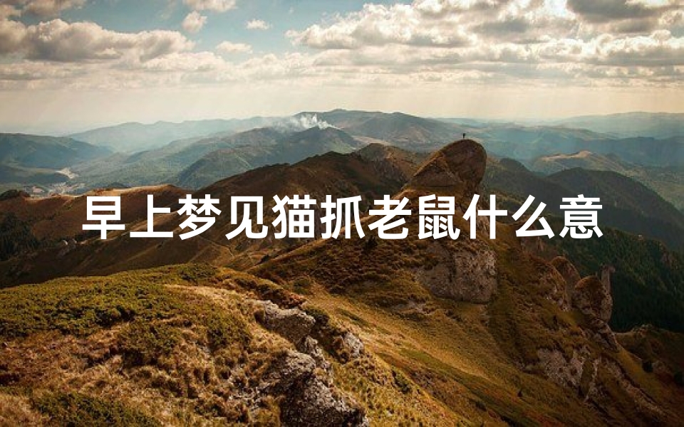 早上梦见猫抓老鼠什么意思_梦见猫抓老鼠怎么回事