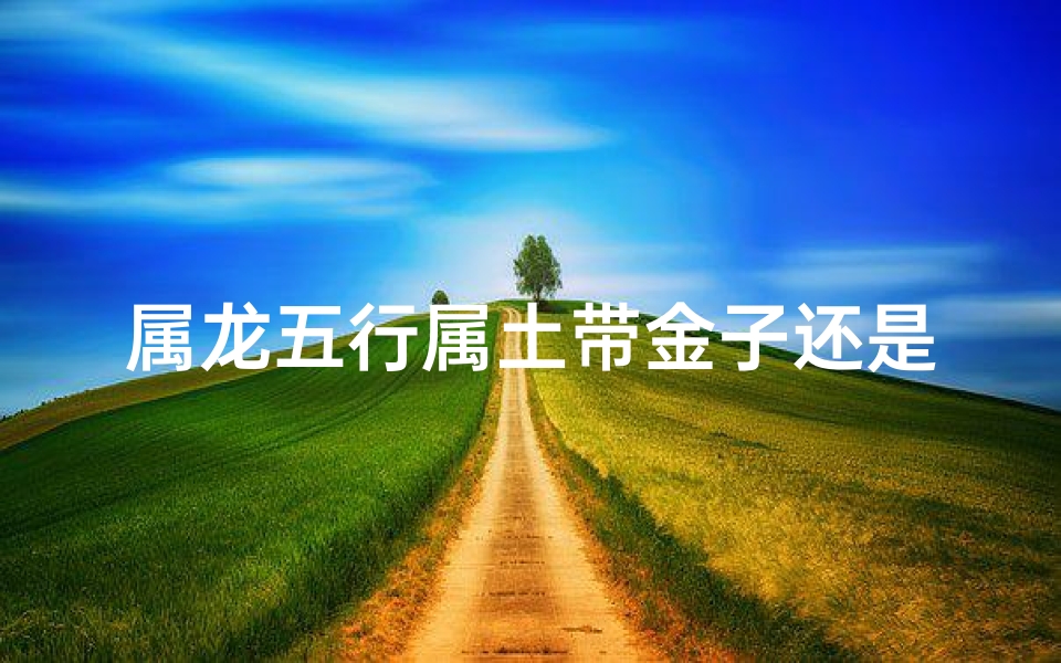 属龙五行属土带金子还是玉;龙男宝宝取名属土金:探寻金土交融的吉祥名
