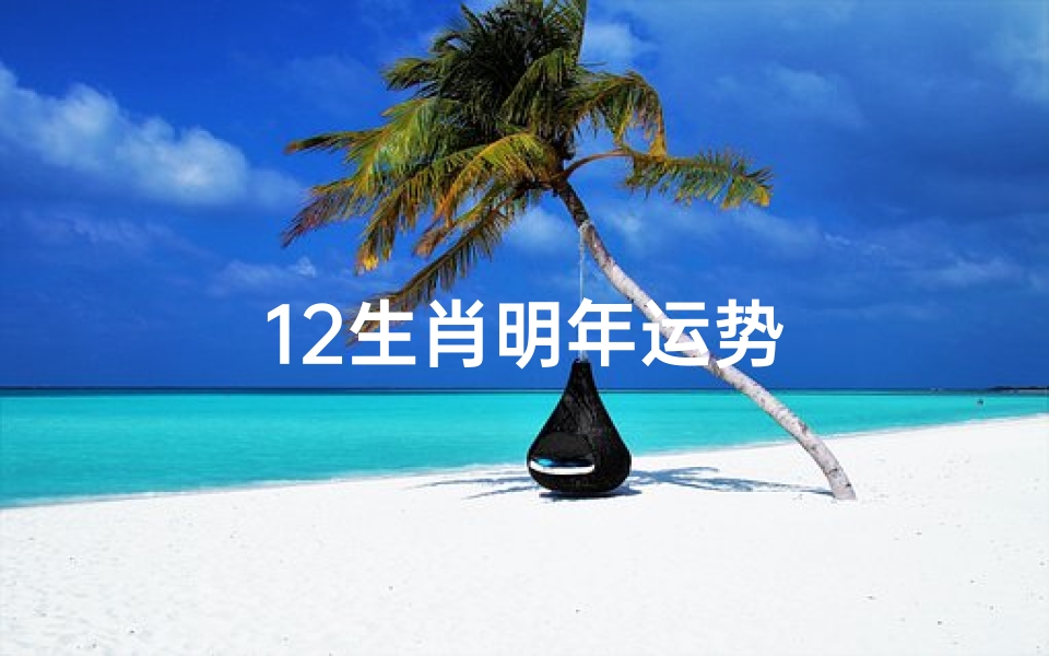 12生肖明年运势