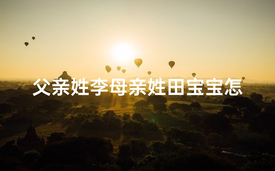 父亲姓李母亲姓田宝宝怎么取名、《李田宝宝:传承父母姓氏的温馨命名》