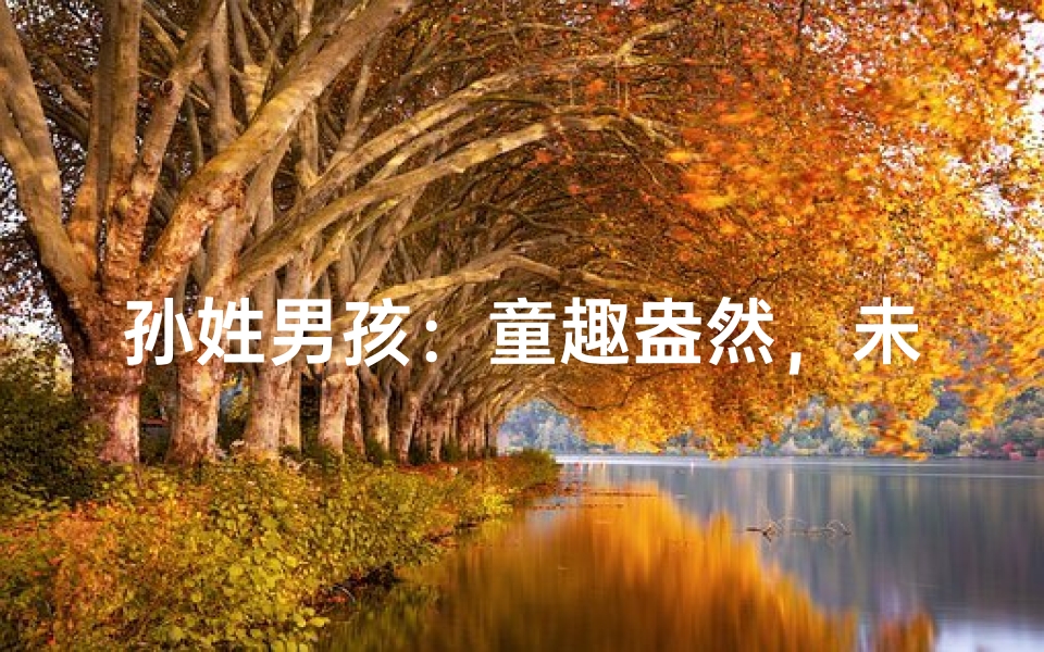 孙姓男孩:童趣盎然,未来可期