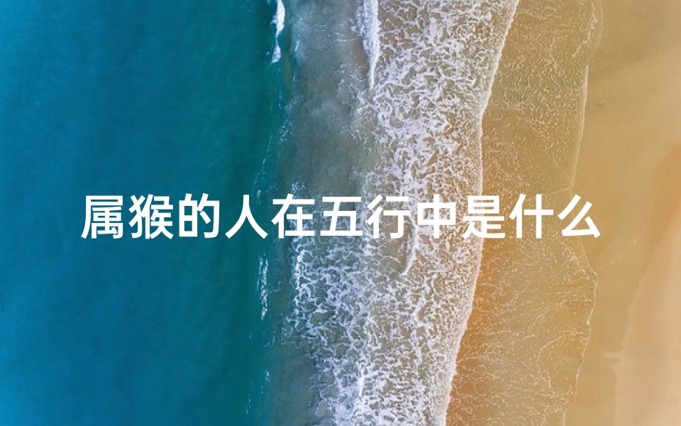 属猴的人在五行中是什么,属猴五行方位吉凶高清图解:方位吉凶一览无遗