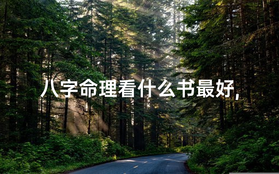 八字命理看什么书最好,《揭秘八字命理:揭秘命盘奥秘之地》