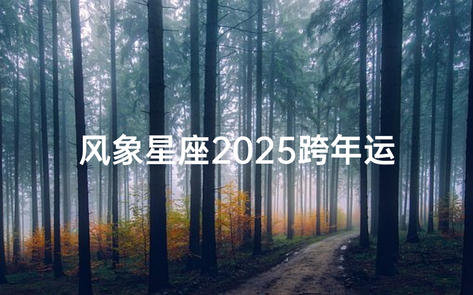 风象星座2025跨年运势(风象星座未来20年)