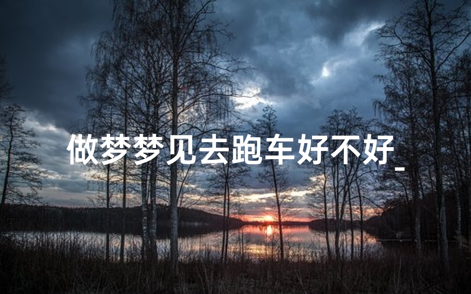 做梦梦见去跑车好不好_梦见跑步去赶车