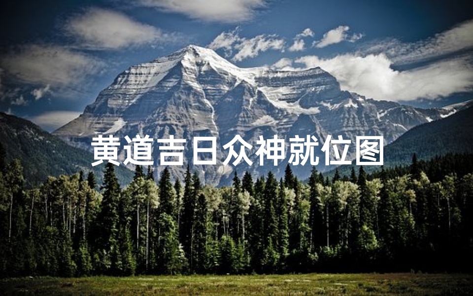 黄道吉日众神就位图