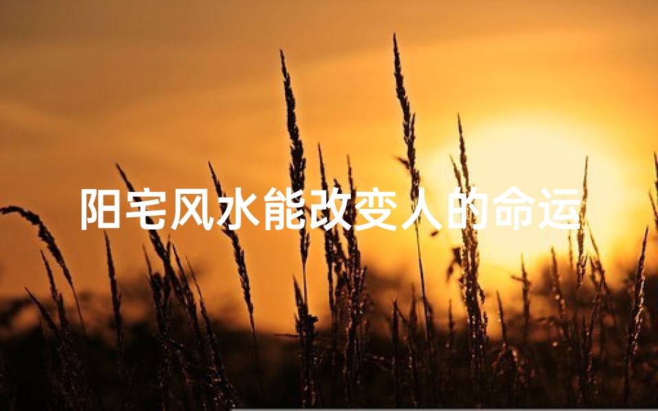 阳宅风水能改变人的命运吗—阳宅风水能否影响阴宅运势?
