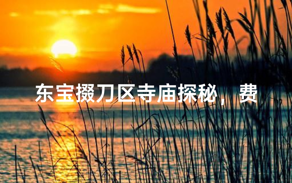 东宝掇刀区寺庙探秘,费用几何?