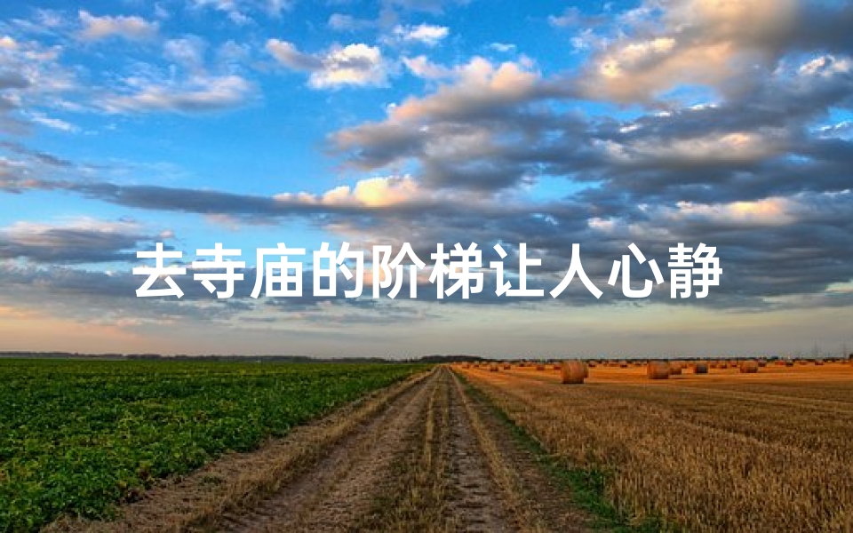 去寺庙的阶梯让人心静