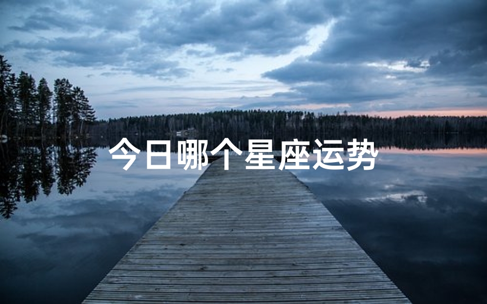 今日哪个星座运势