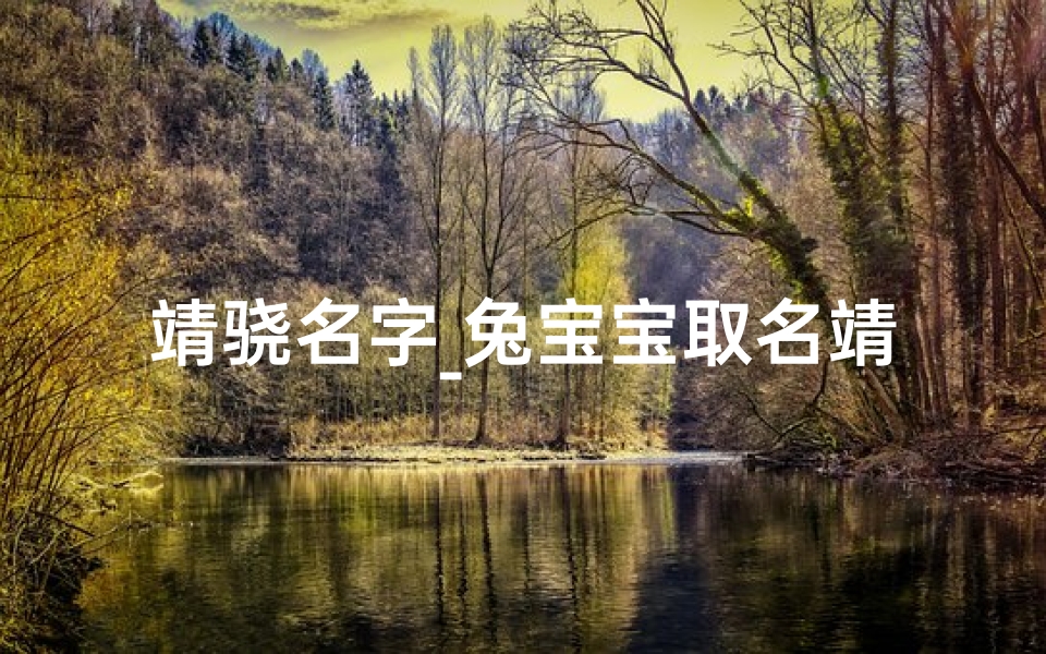 靖骁名字_兔宝宝取名靖骁:勇敢骁勇,吉祥如意