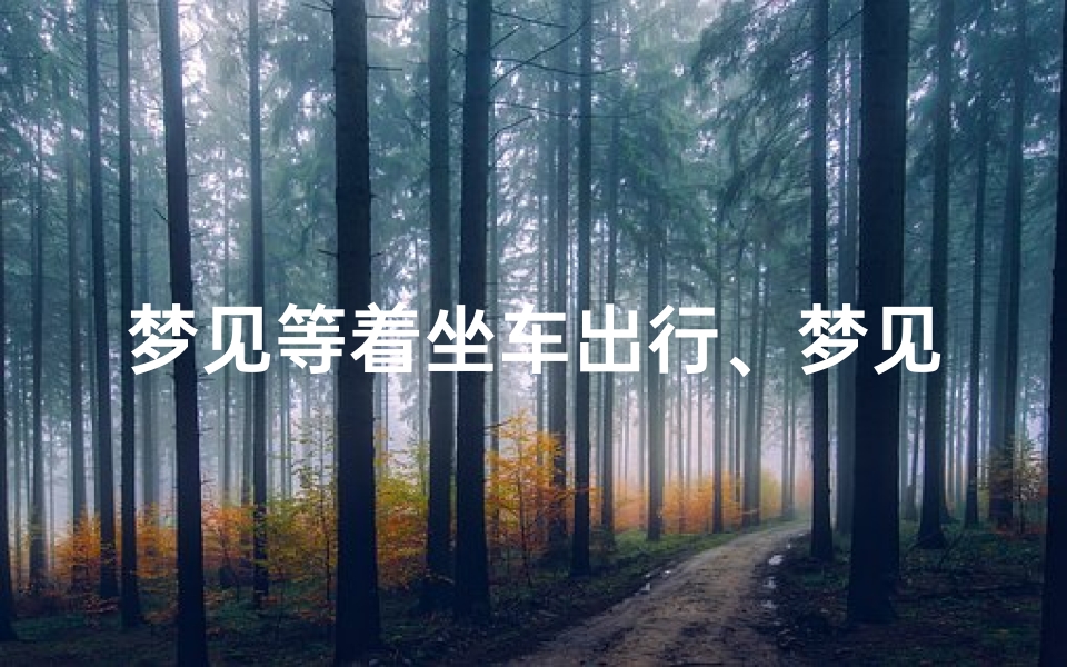 梦见等着坐车出行、梦见等着坐车出行回家
