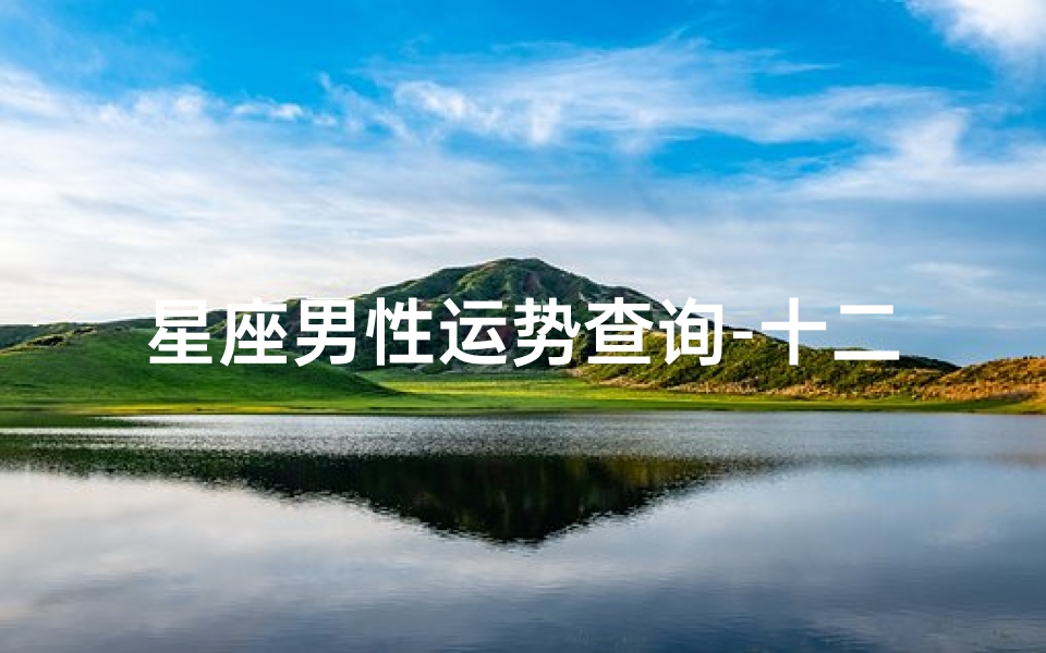 星座男性运势查询-十二星座今日运势揭秘：星座男运势大揭秘
