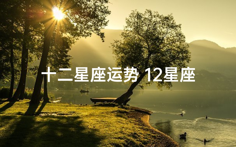 十二星座运势 12星座—十二星座屋:每日运势速查,揭秘你的星盘秘密