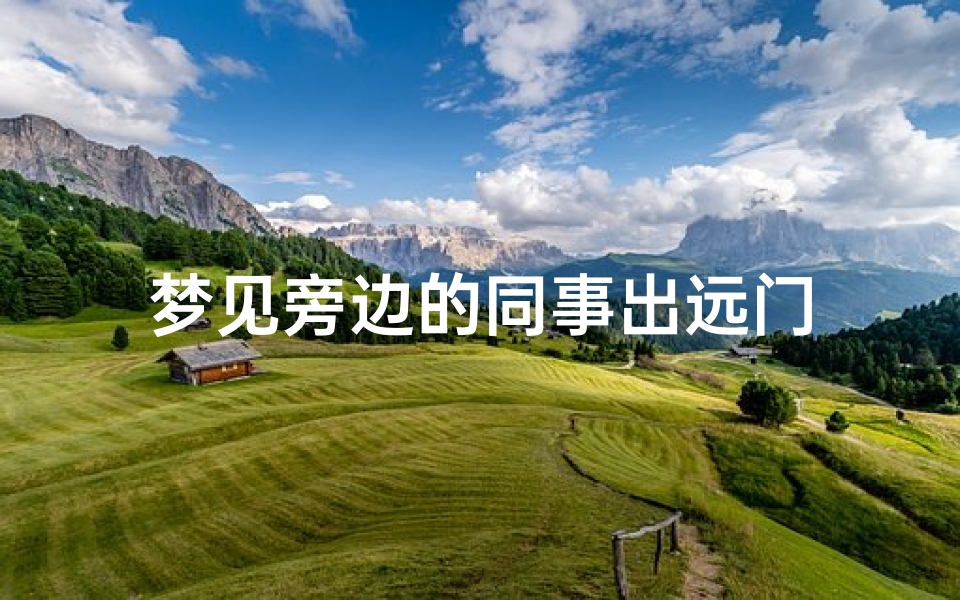 梦见旁边的同事出远门