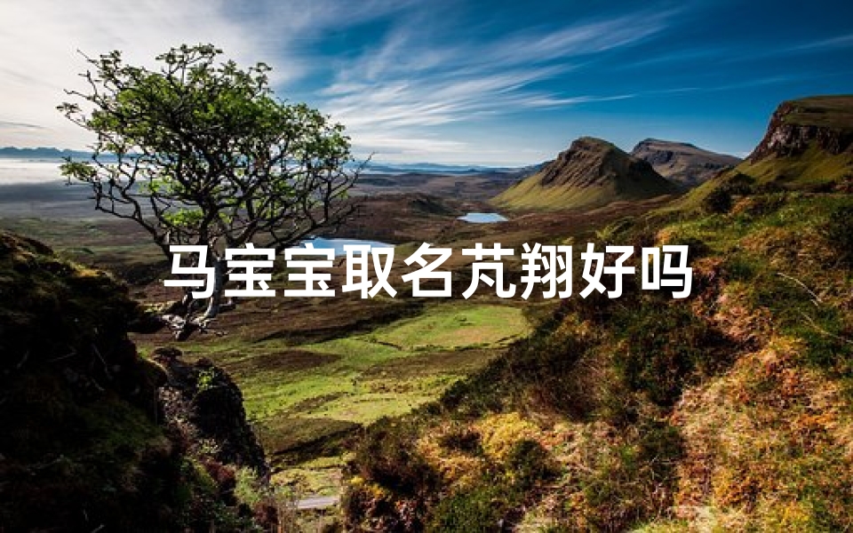 马宝宝取名芃翔好吗